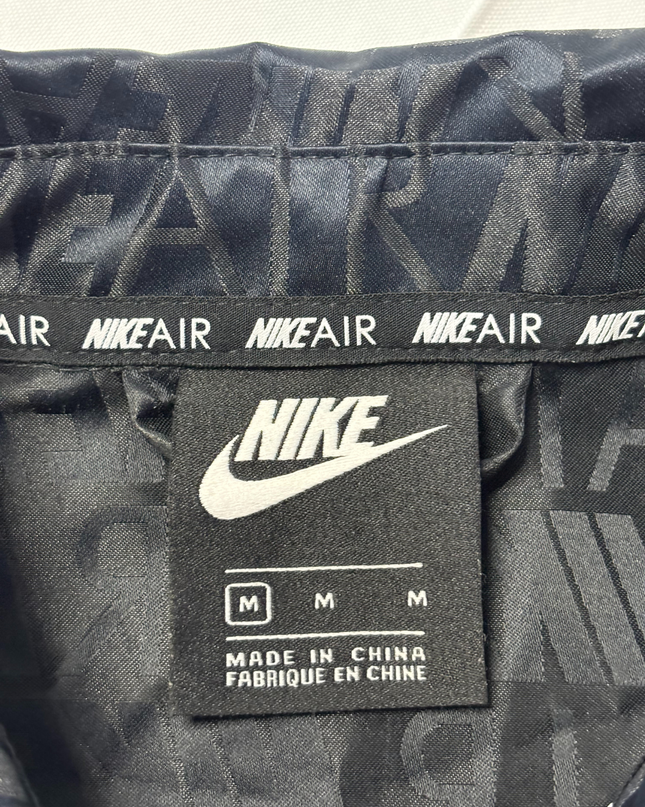 Nike Black Logo Print Sportswear Jumpsuit