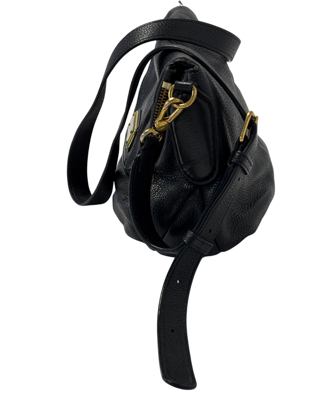Marc by Marc Jacobs Standard Supply Black Pebbled Leather Crossbody Bag
