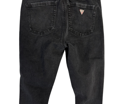 Guess Black Distressed Skinny Jeans