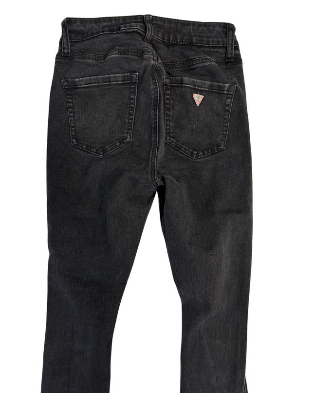 Guess Black Distressed Skinny Jeans