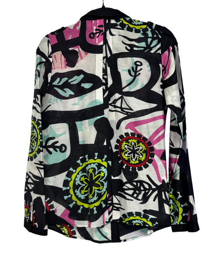 Desigual Multicolor Printed Button-Down Shirt