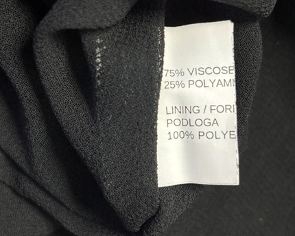 MNG Black Shimmer Textured Cami Top