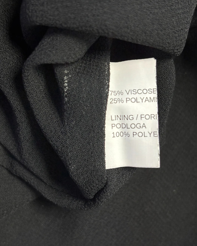 MNG Black Shimmer Textured Cami Top
