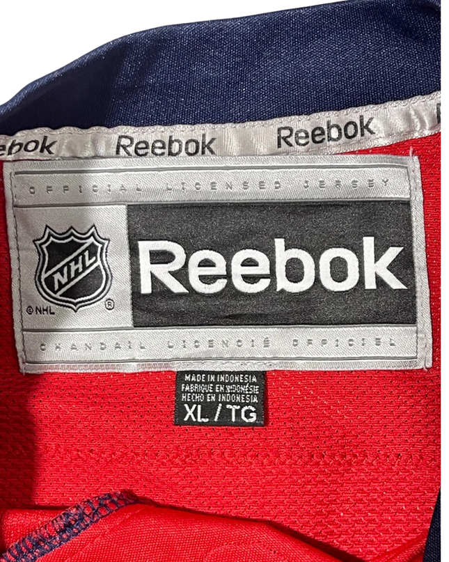 Reebok Red Washington Capitals Ovechkin #8 Hockey Jersey XL