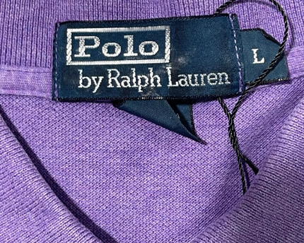 Polo Ralph Lauren Purple Short Sleeve Pique Polo Shirt
