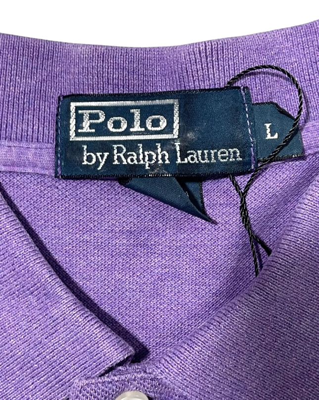 Polo Ralph Lauren Purple Short Sleeve Pique Polo Shirt