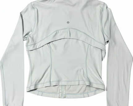 Lululemon Light Blue Performance Zip-Up Jacket