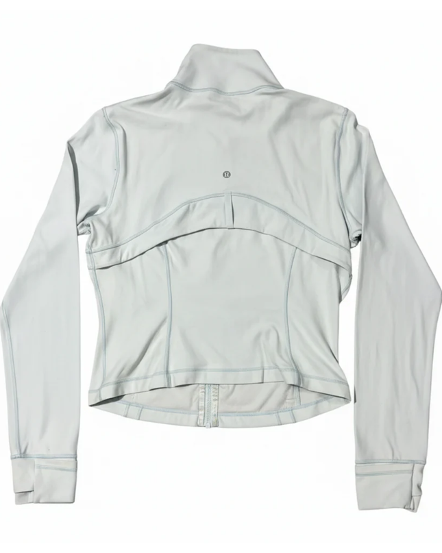 Lululemon Light Blue Performance Zip-Up Jacket