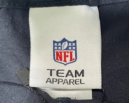NFL Team Apparel Chicago Bears Navy Blue Scrub Pants
