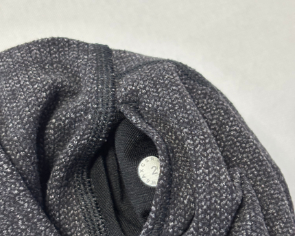 Lululemon Dark Grey High-Rise Textured Leggings