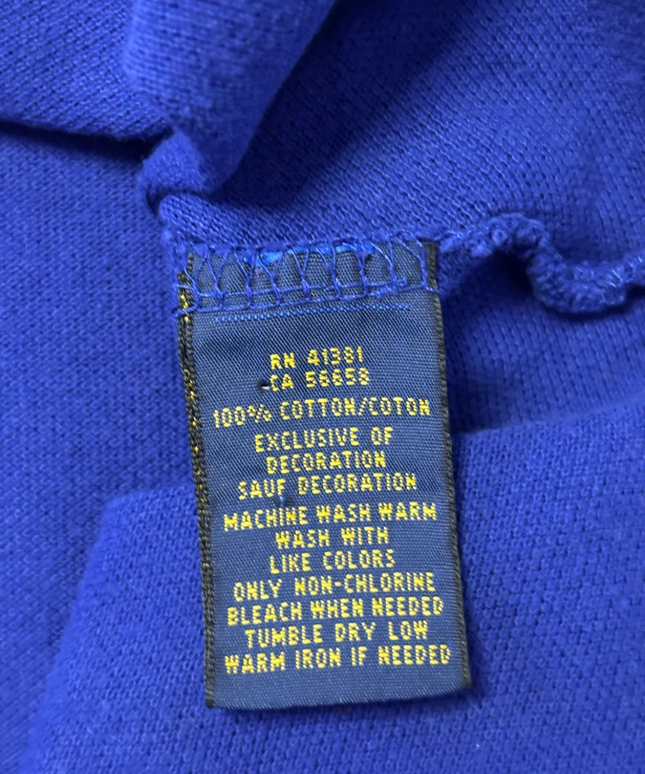 Polo Ralph Lauren Blue Short Sleeve Classic Fit Polo Shirt