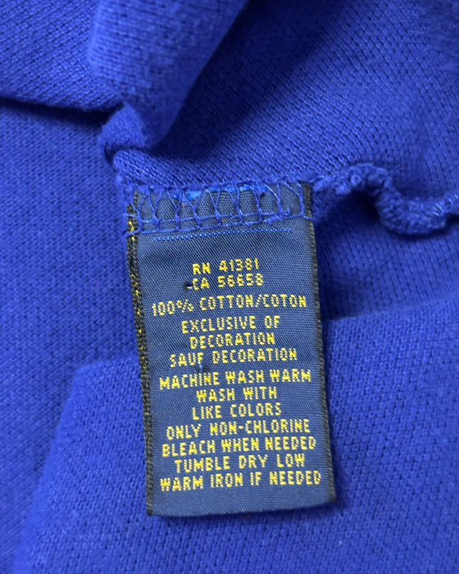 Polo Ralph Lauren Blue Short Sleeve Classic Fit Polo Shirt