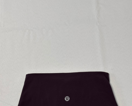 Lululemon Burgundy Align High-Rise Crop Leggings
