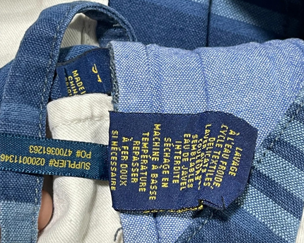 Polo Ralph Lauren Blue Striped Straight Fit Shorts