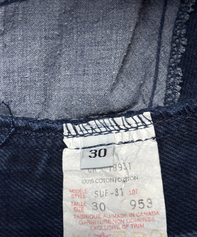 New Time Dark Blue High-Waisted Straight Leg Denim Jeans