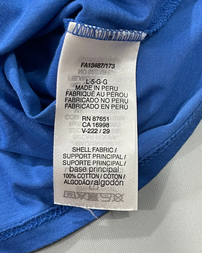 Lacoste Classic Blue Crew Neck T-Shirt
