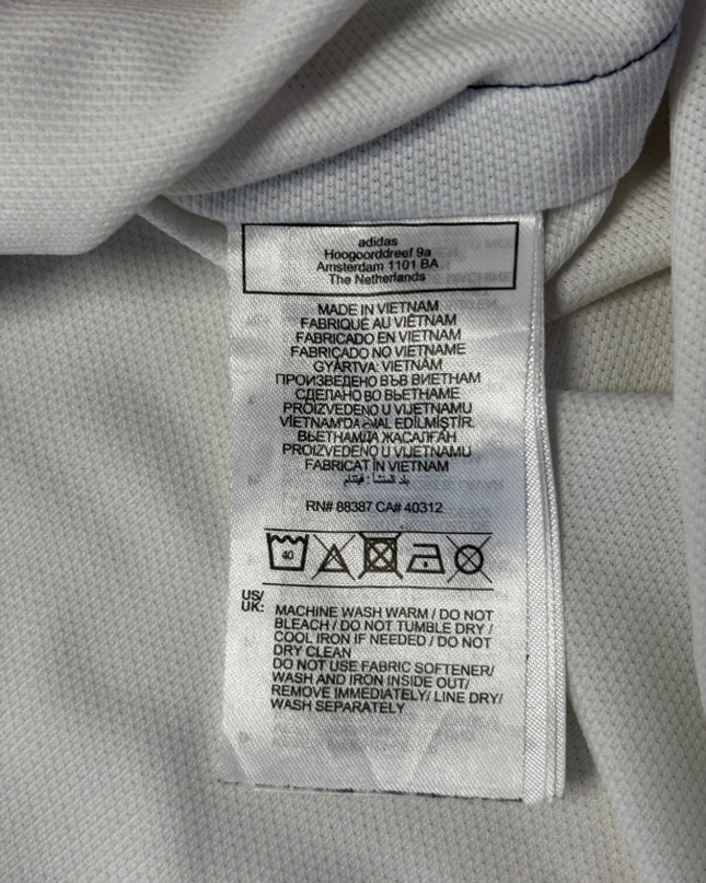 Adidas White Real Madrid 23/24 Home Jersey