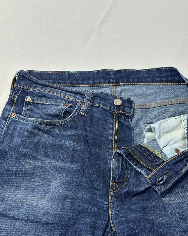 Levi's Classic Blue Straight Leg Jeans