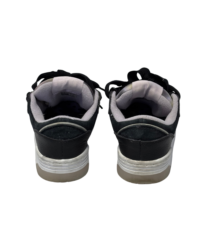 Adidas Black Adimatic Chunky Leather Sneakers
