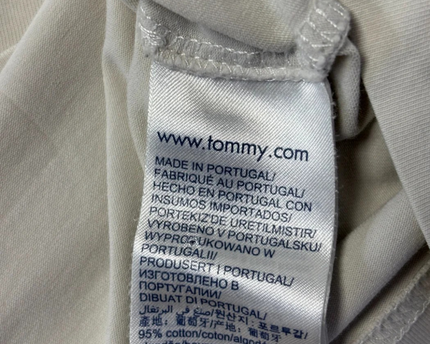 Tommy Hilfiger Cream Short Sleeve T-Shirt
