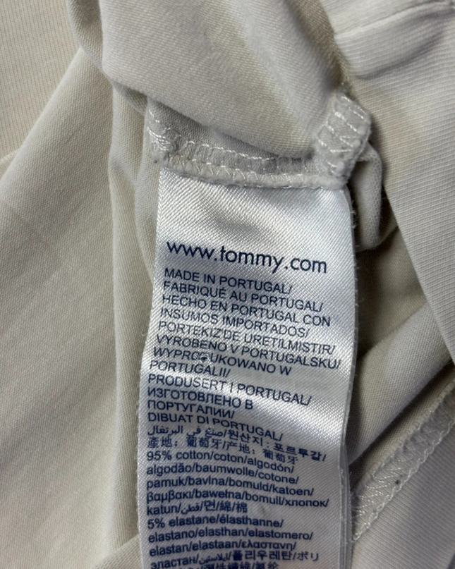 Tommy Hilfiger Cream Short Sleeve T-Shirt