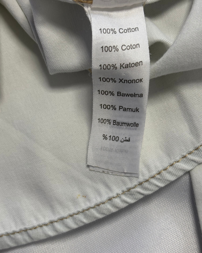 New Look Off-White Western Style Denim Shirt