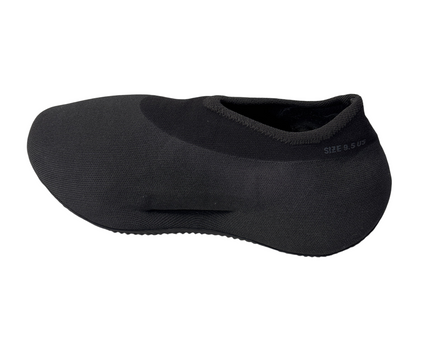 Adidas Black Knit Yeezy Slip-On Shoes