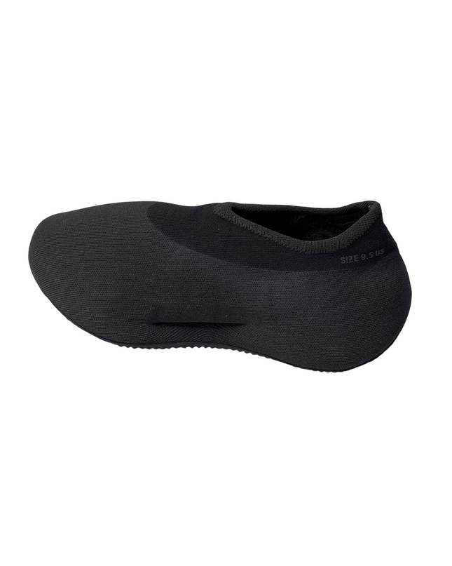 Adidas Black Knit Yeezy Slip-On Shoes