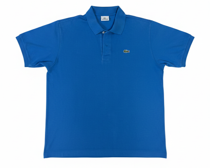 Lacoste Blue Short Sleeve Piqué Polo Shirt