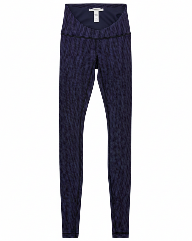 Lululemon Purple Micro-Pattern High-Rise Leggings