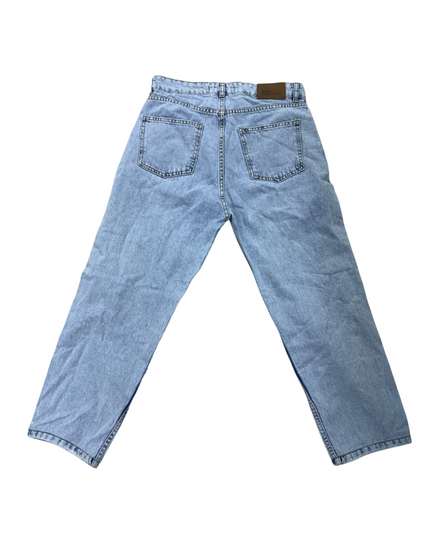 Manuka Wide Leg Light Blue Women Jeans - L | Waist: 31