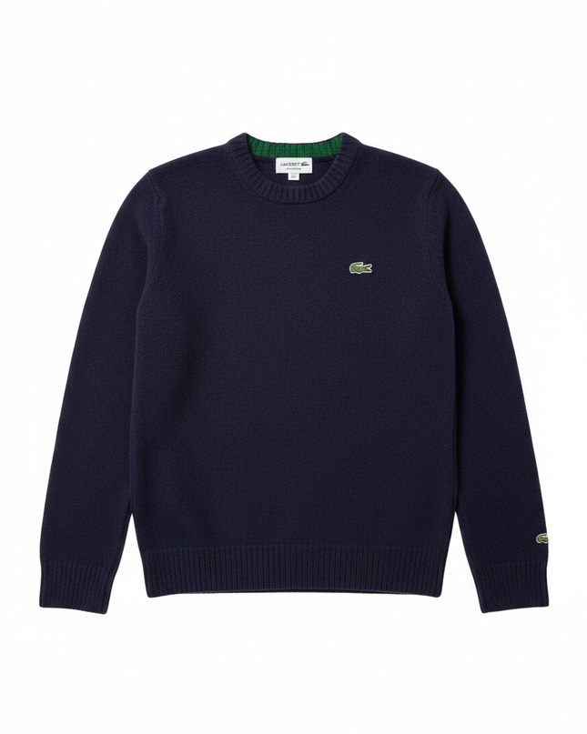 Lacoste Regular Fit Crewneck Knit Sweater