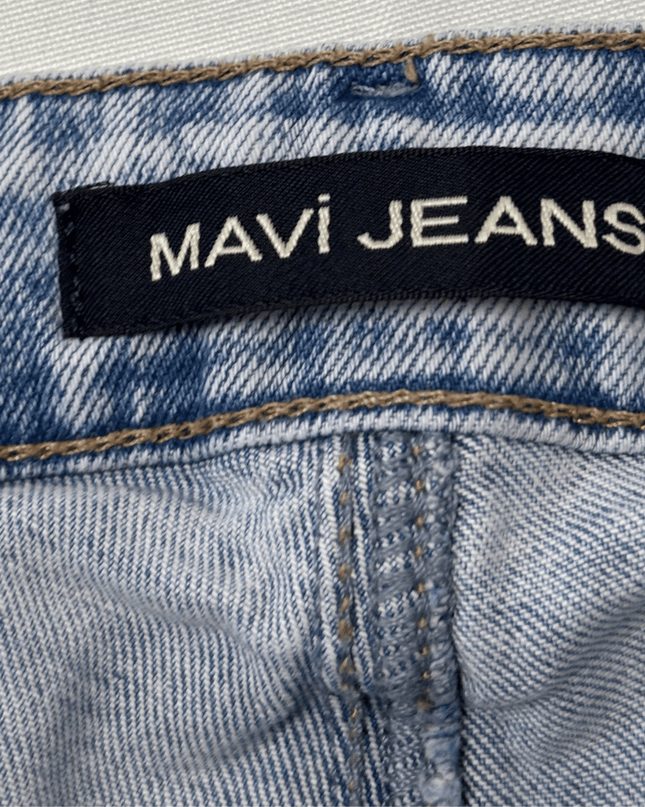 Mavi Jeans Light Wash Stretch Denim Shorts
