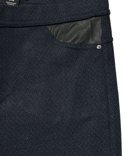 DKNY Jeans Black Stretch Tailored Bootcut Flare Trousers