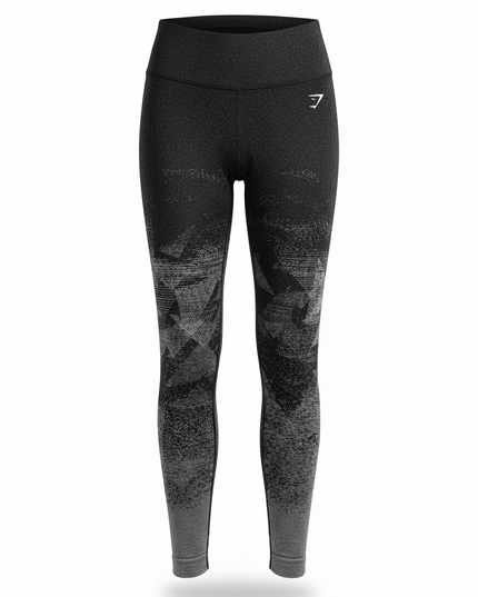 Gymshark High-Waisted Seamless Geometric Ombre Leggings