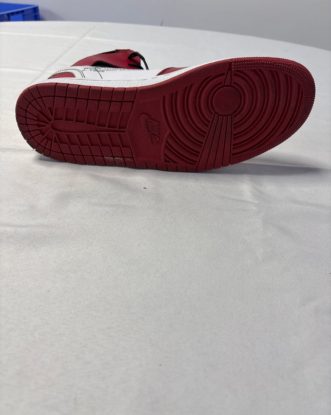 Nike x Off-White Red Chicago Jumpman High Top Sneakers
