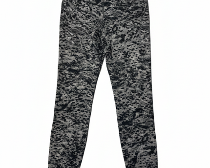 Lululemon Grey/Black Abstract Patterned High-Rise Leggings