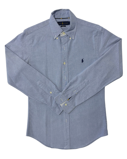 Ralph Lauren Slim Fit Light Blue Oxford Button-Down Shirt