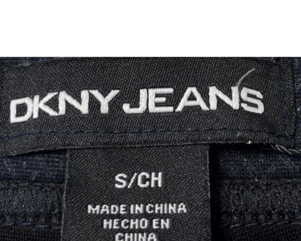 DKNY Jeans Black Stretch Tailored Bootcut Flare Trousers