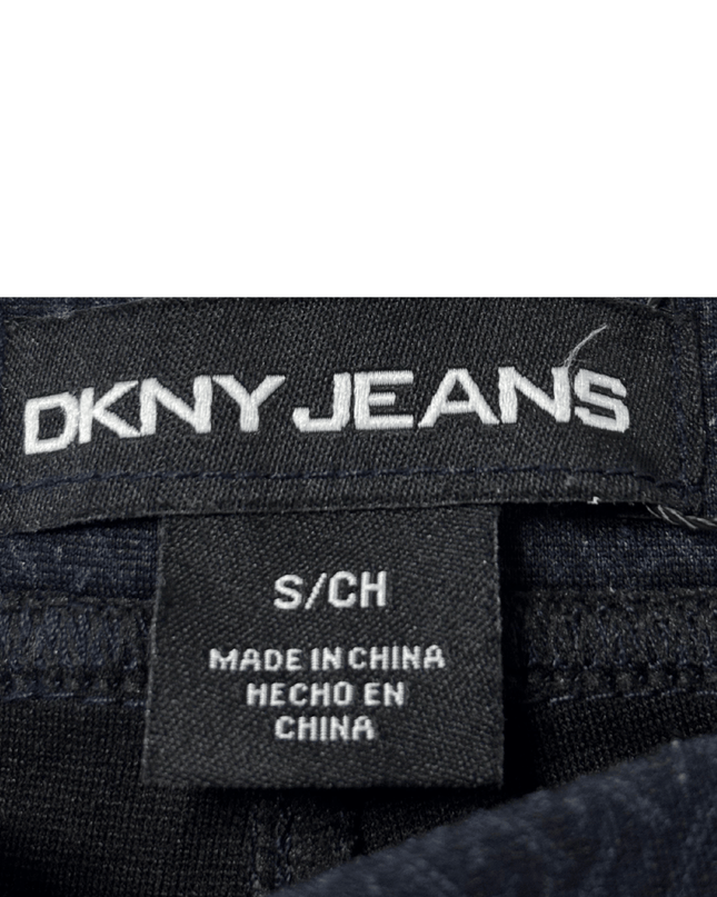 DKNY Jeans Black Stretch Tailored Bootcut Flare Trousers