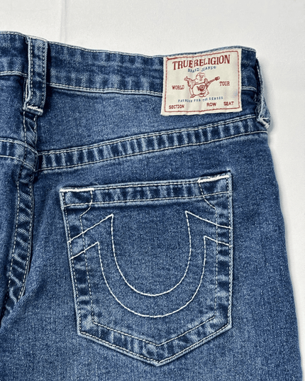 True Religion Bobbi Baggy High Rise Wide Leg Jeans