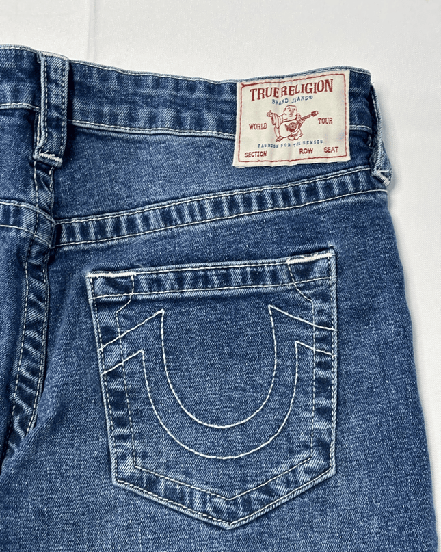 True Religion Bobbi Baggy High Rise Wide Leg Jeans