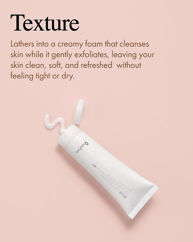 9Wishes Rice Foaming Cleanser