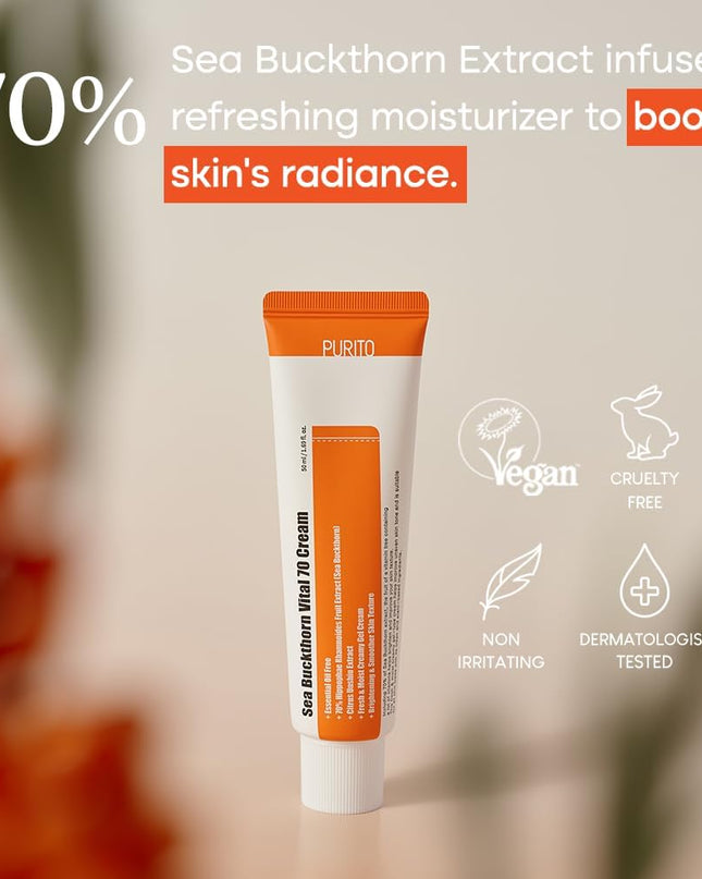 Purito Sea Buckthorn Vital 70 Cream 50ml