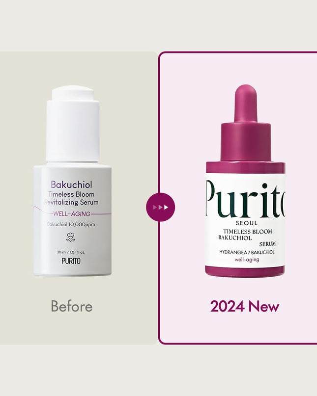 Purito Timeless Bloom Bakuchiol Serum 30ml
