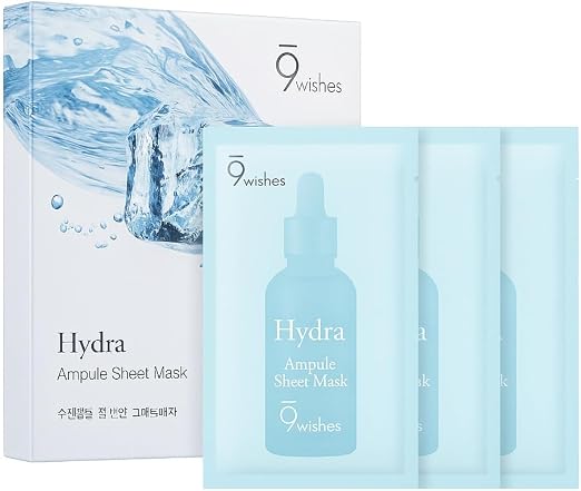 9Wishes Hydra Ampule Sheet Mask (5EA)