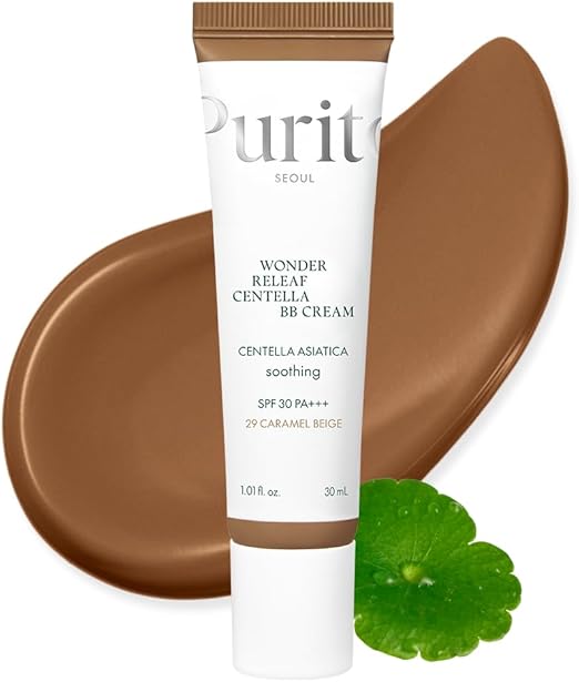 Purito Wonder Releaf Centella BB Cream #29 Caramel Beige 30ml