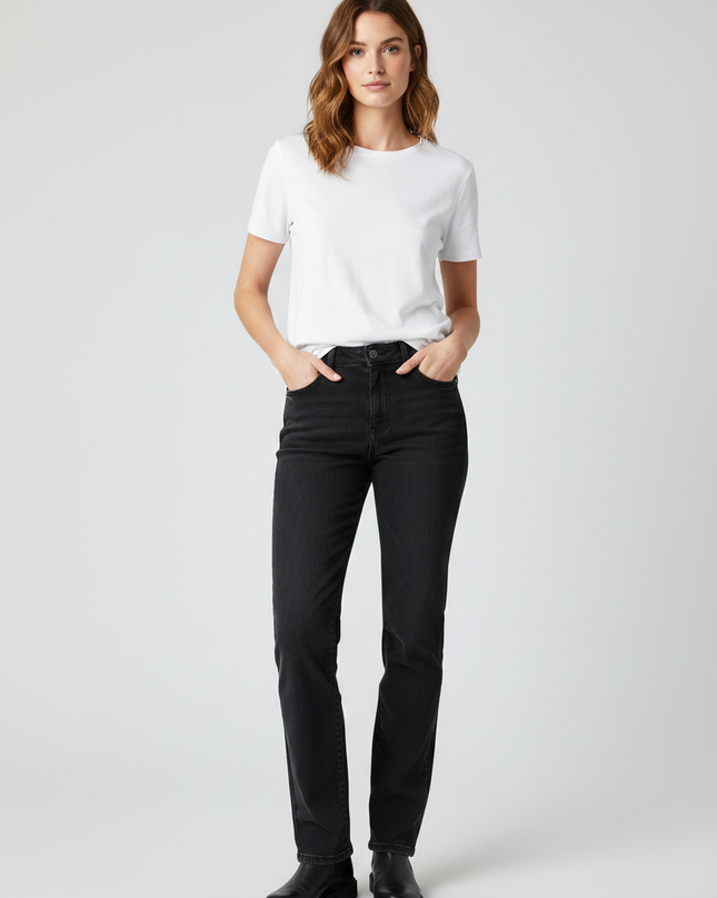 Gloria Vanderbilt Black All-Around Slimming Effect Jeans