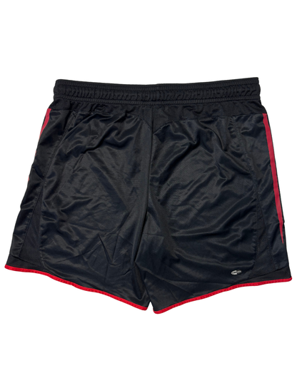 Adidas AC Milan Black & Red Football Shorts - L | Waist: 34"