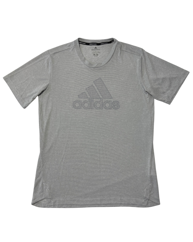 Adidas AEROREADY Parley Ocean Plastic Gray Pinstripe T-Shirt